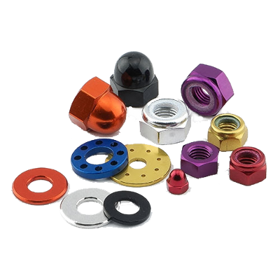 aluminium titanium nuts